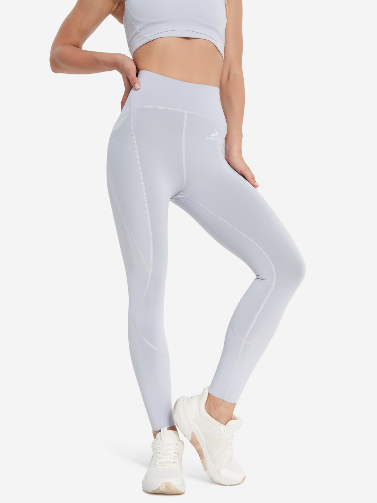 Легинсы женские MuseFit Gym Blackout - фото 8