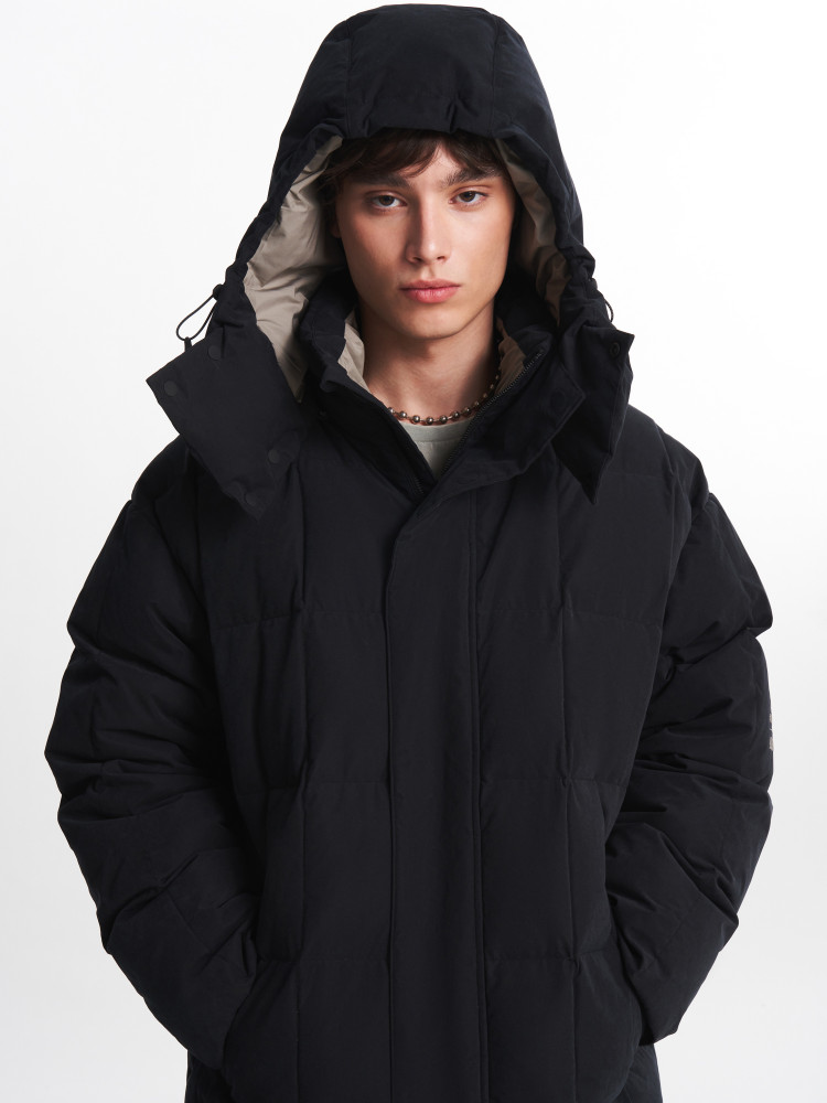 Пуховик мужской оверсайз Demix x AYTΛO - фото 4