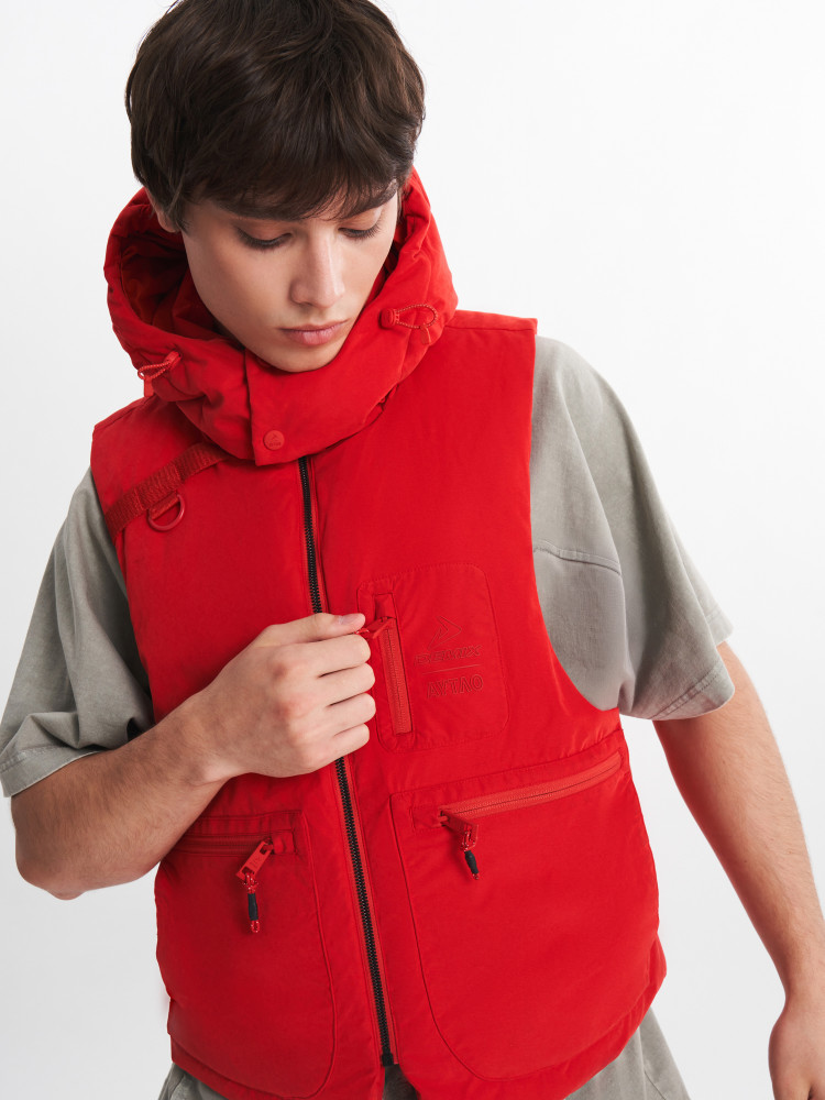 Жилет утепленный оверсайз Demix x AYTΛO - фото 4