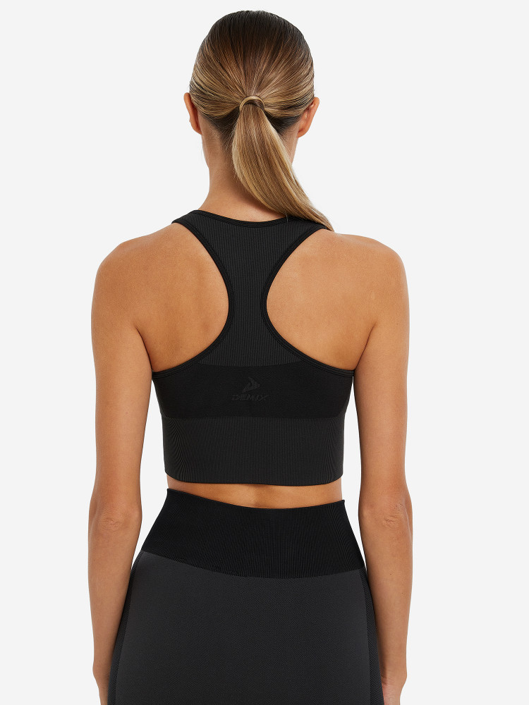 Спортивный топ бра HighFlow Seamless Longline - фото 2