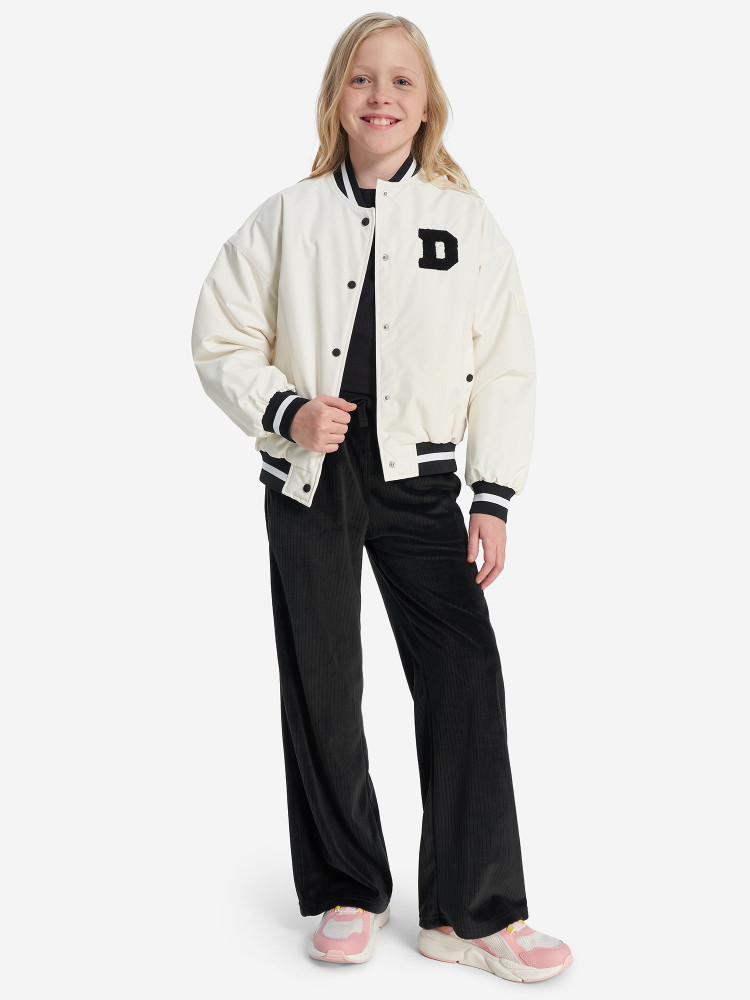 Куртка утепленная для девочек оверсайз - фото 4