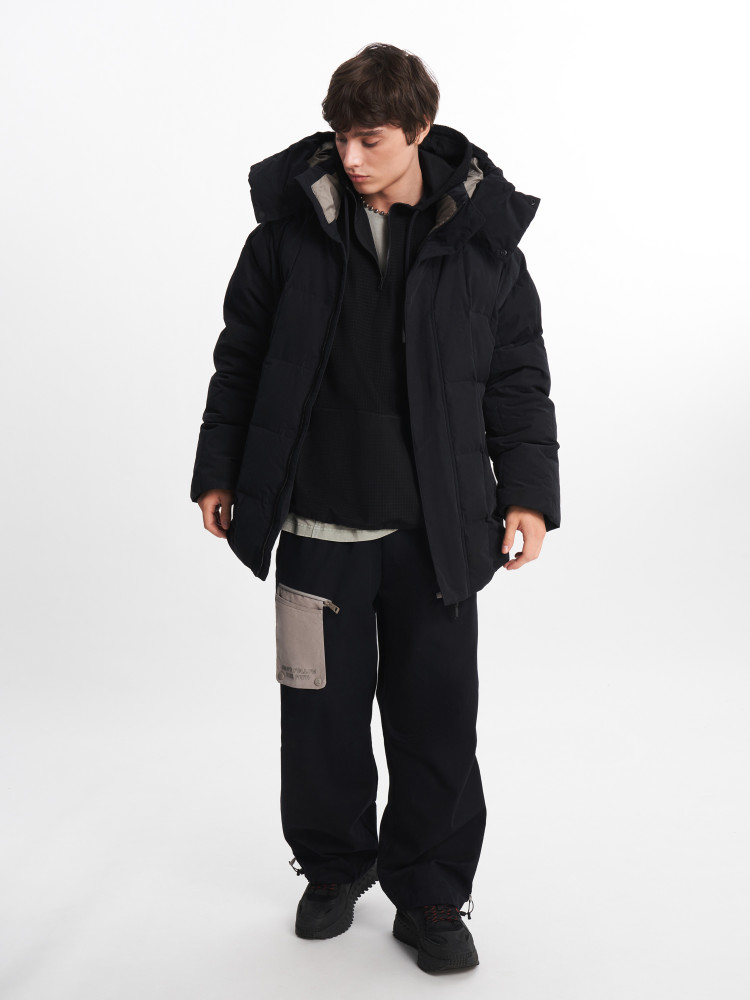 Пуховик мужской оверсайз Demix x AYTΛO - фото 2