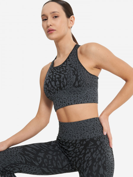 Топ бра спортивный HighFlow Yoga Seamless Longline