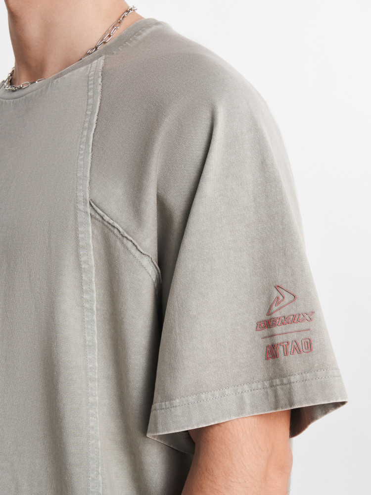 Футболка мужская оверсайз Demix x AYTΛO - фото 4