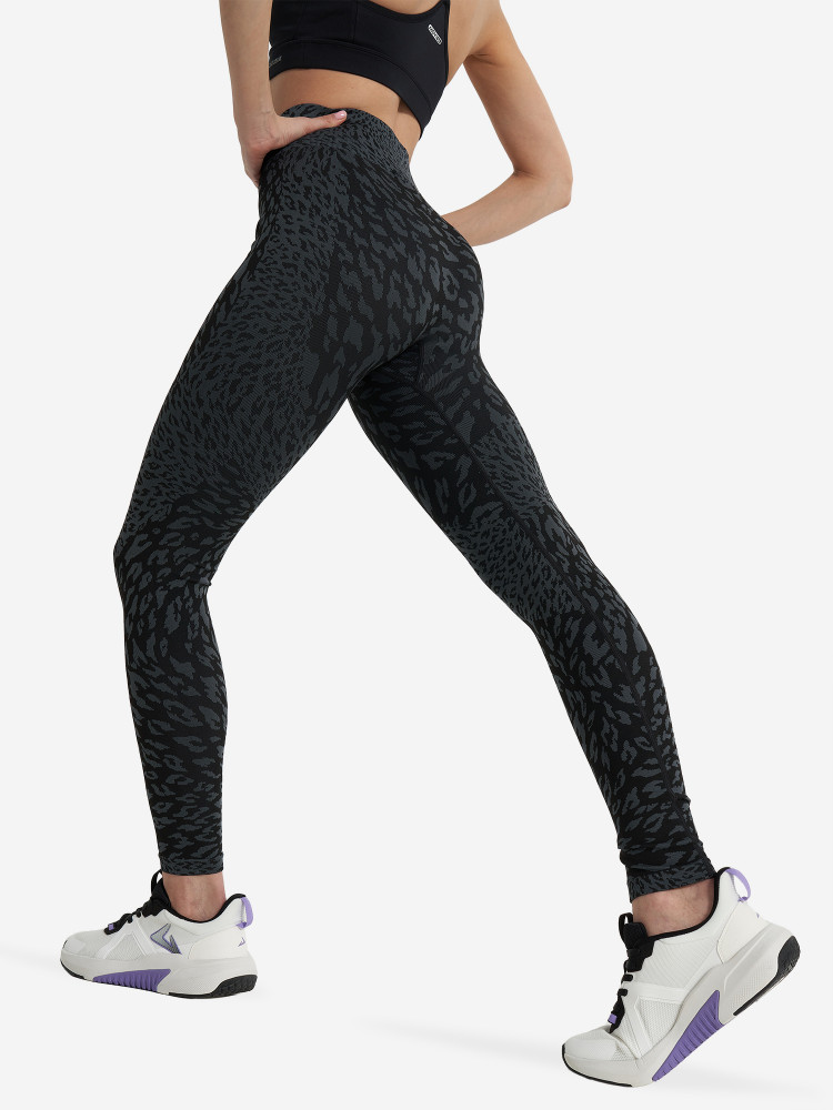 Легинсы женские HighFlow Yoga Seamless Gfx - фото 2