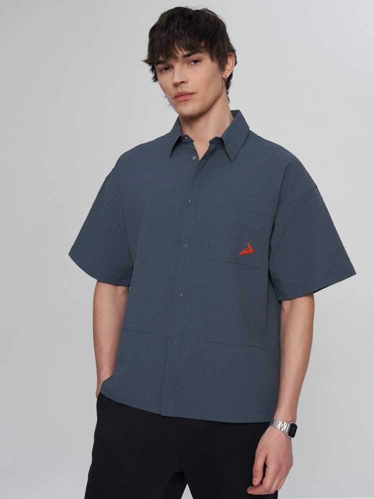 Рубашка с коротким рукавом мужская - фото 6