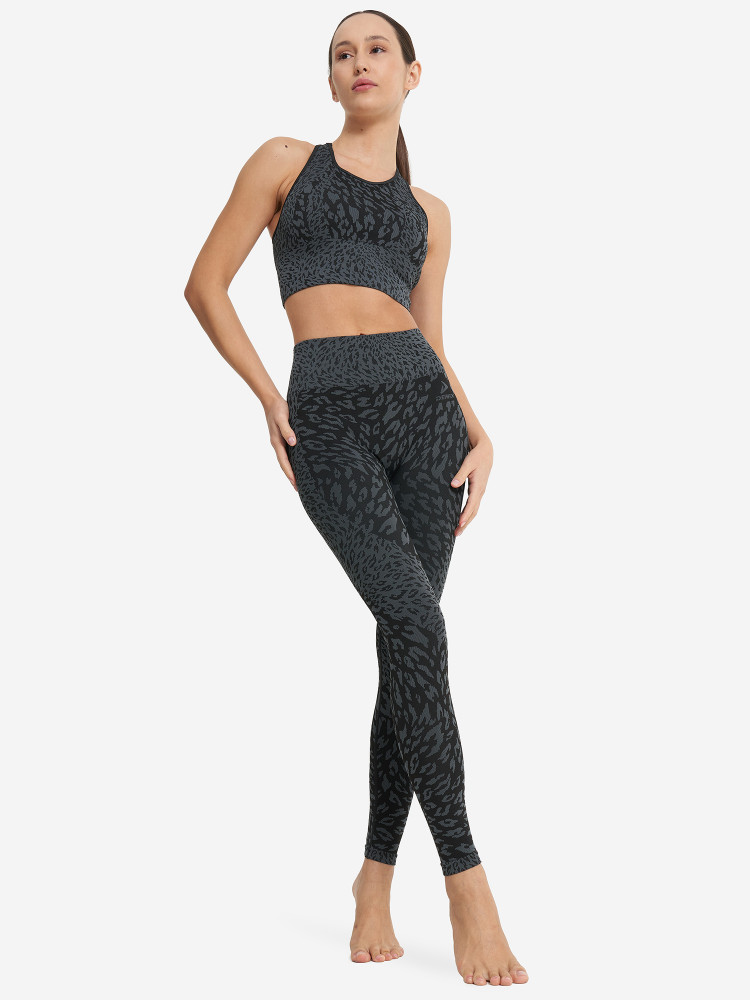 Топ бра спортивный HighFlow Yoga Seamless Longline - фото 5