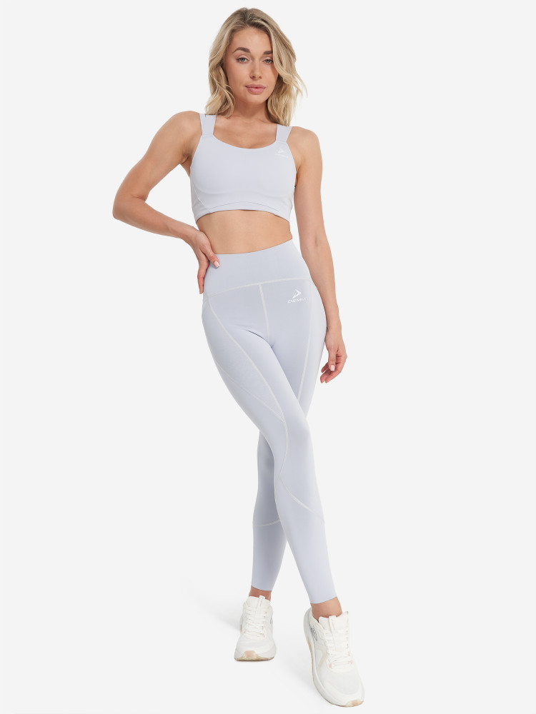 Легинсы женские MuseFit Gym Blackout - фото 4