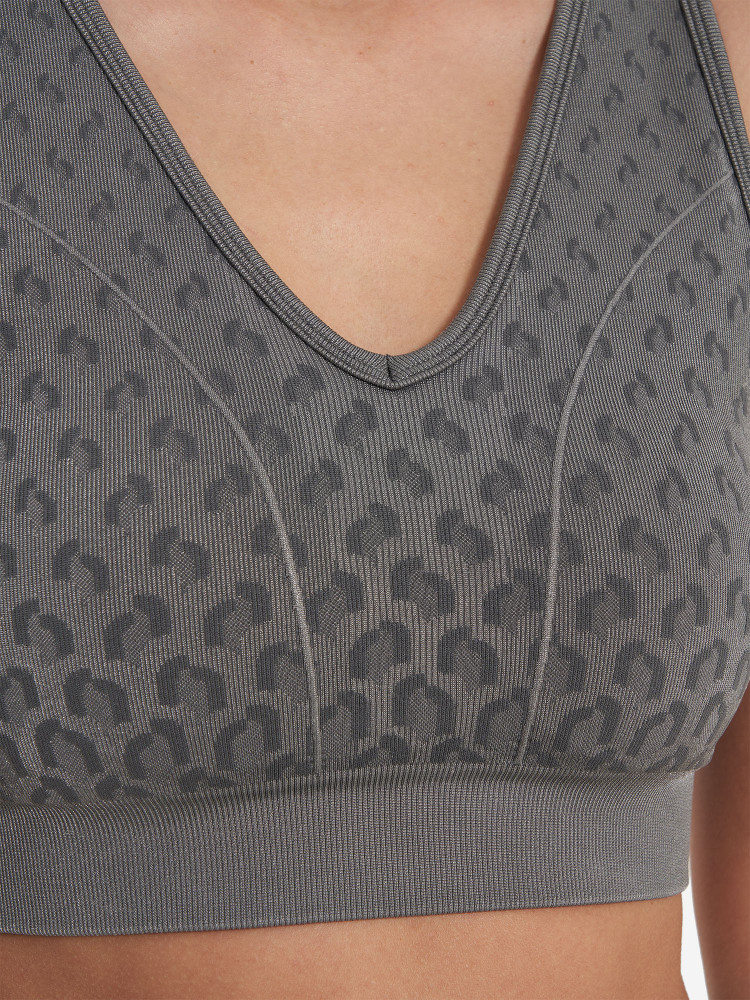 Топ бра спортивный HighFlow Seamless Longline - фото 7