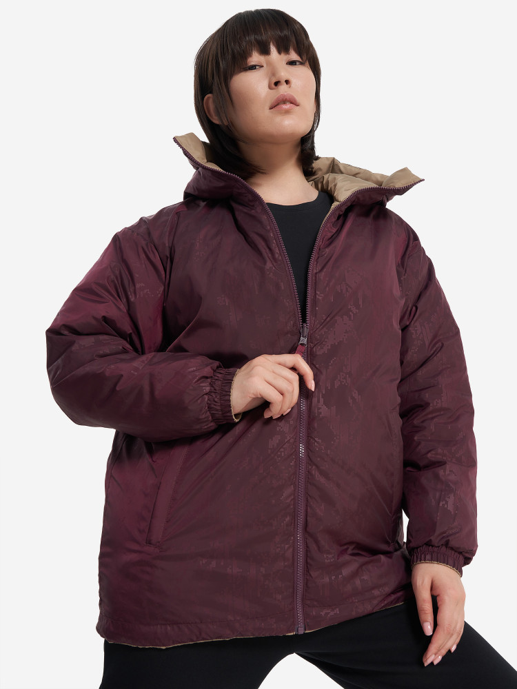 Куртка двусторонняя утепленная женская - фото 10