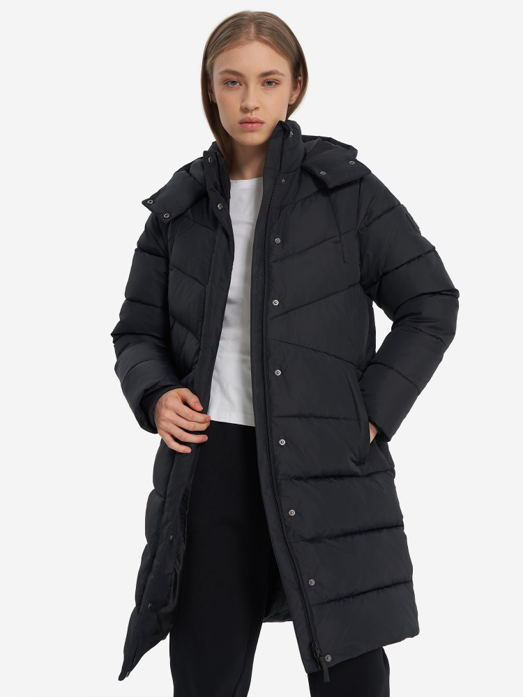 Пальто утепленное женское - фото 1