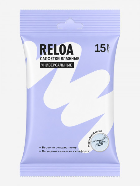 Салфетки дезинфицирующие для рук Reloa