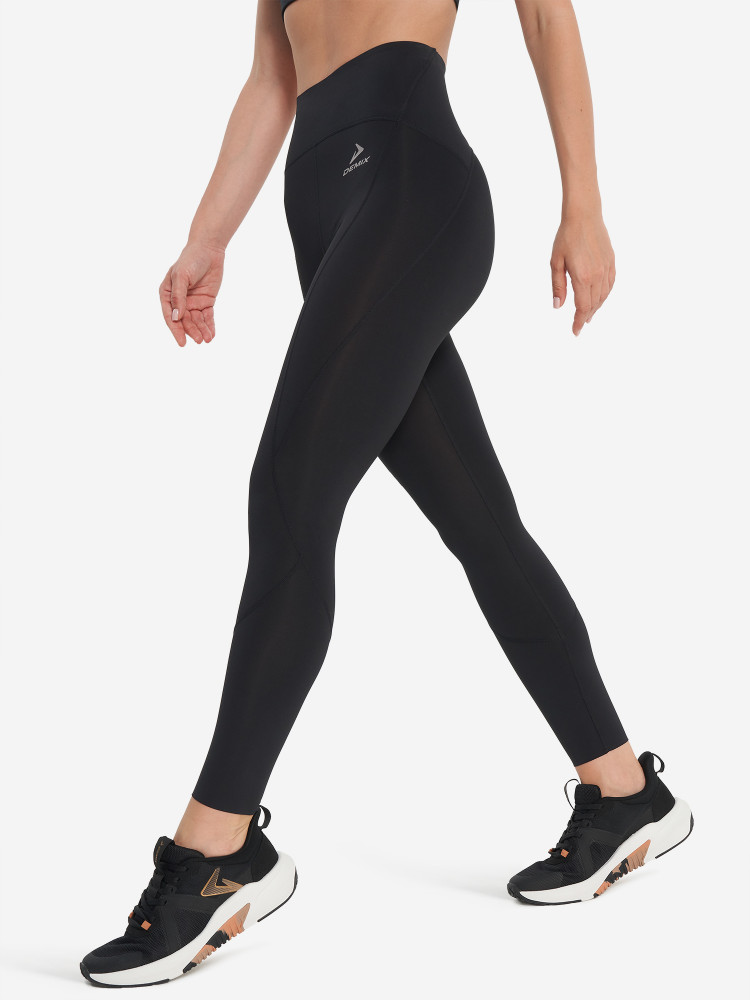 Легинсы женские MuseFit Gym Blackout - фото 5