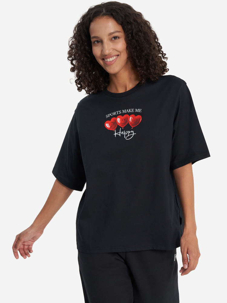 Футболка женская оверсайз - фото 2