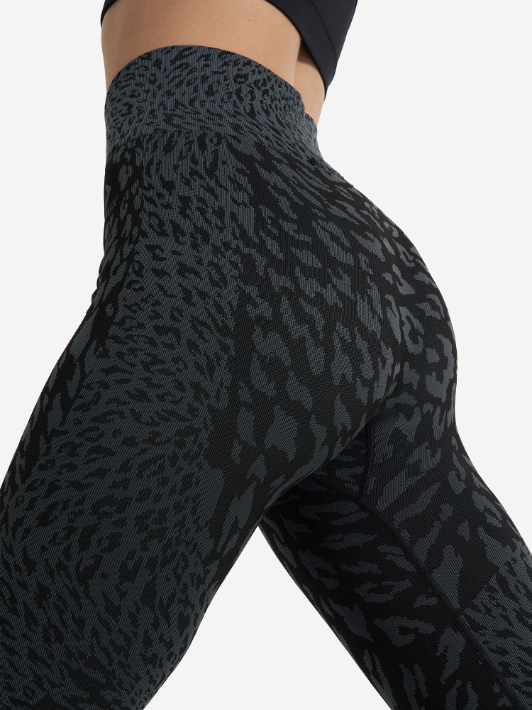 Легинсы женские HighFlow Yoga Seamless Gfx - фото 1