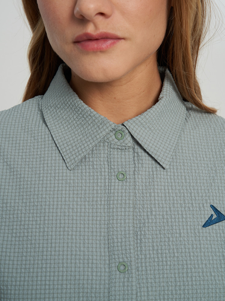 Рубашка с коротким рукавом женская - фото 9