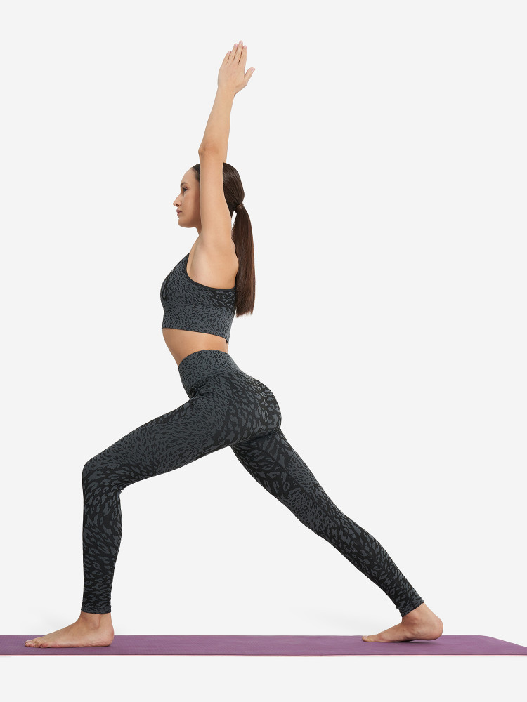 Легинсы женские HighFlow Yoga Seamless Gfx - фото 7