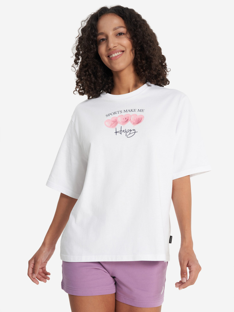 Футболка женская оверсайз - фото 2