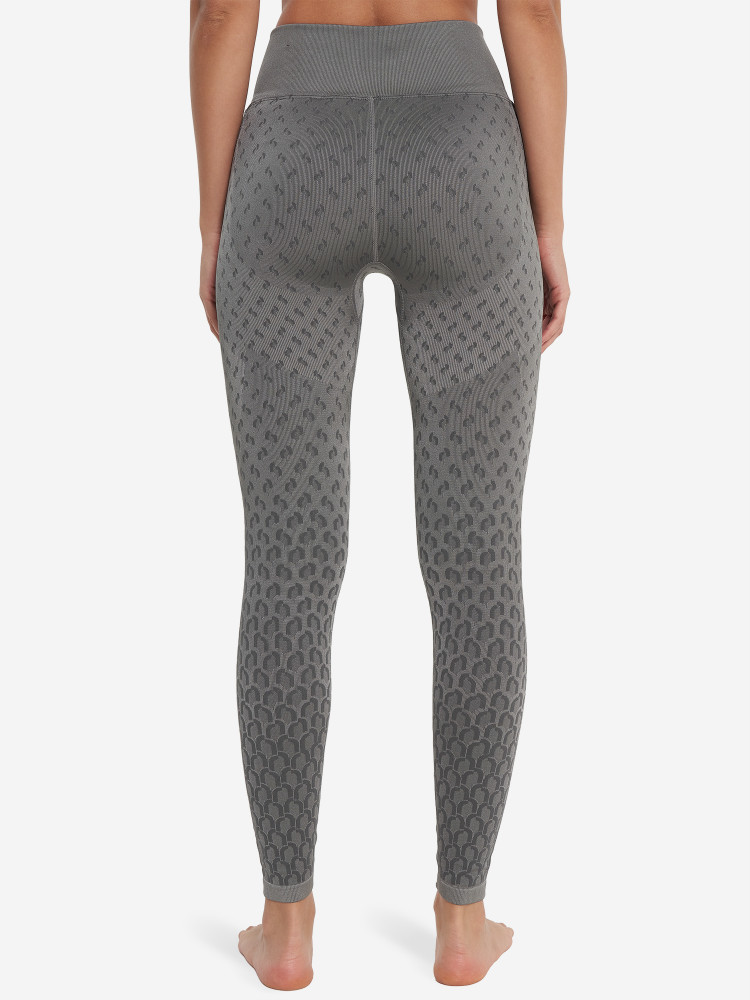 Легинсы женские HighFlow Yoga Seamless Gfx - фото 4