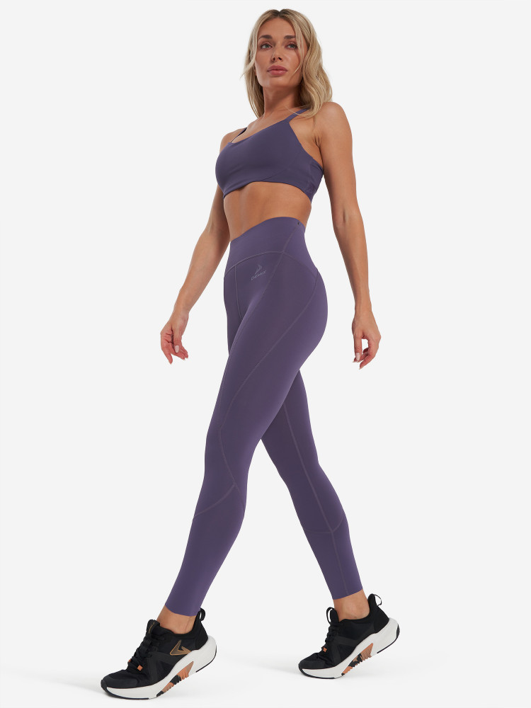 Легинсы женские MuseFit Gym Blackout - фото 4