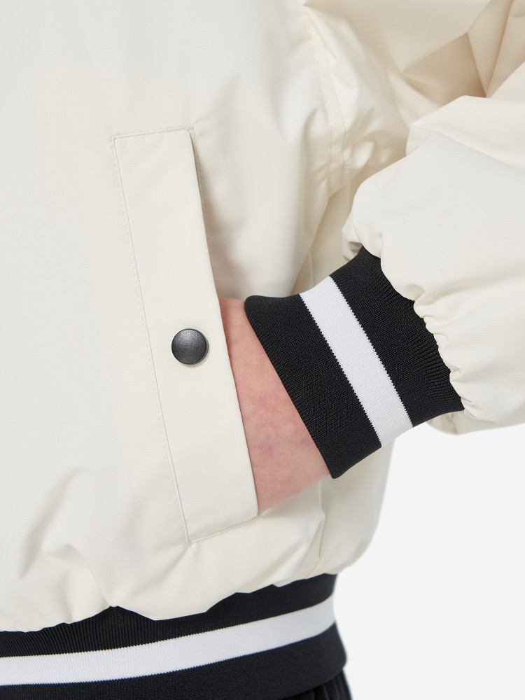 Куртка утепленная для девочек оверсайз - фото 9