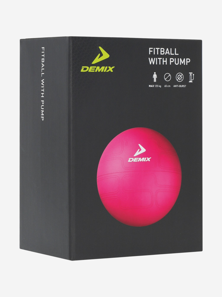 Мяч гимнастический с насосом, 65 см - фото 7