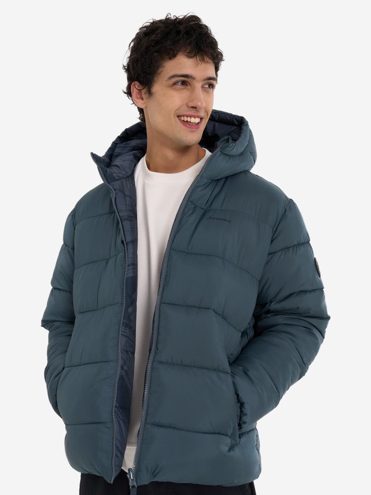 Куртка двусторонняя утепленная мужская - фото 1