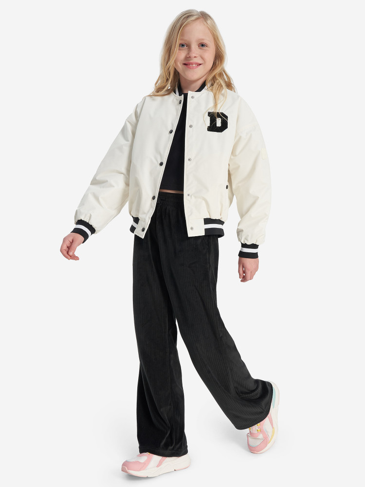 Куртка утепленная для девочек оверсайз - фото 5