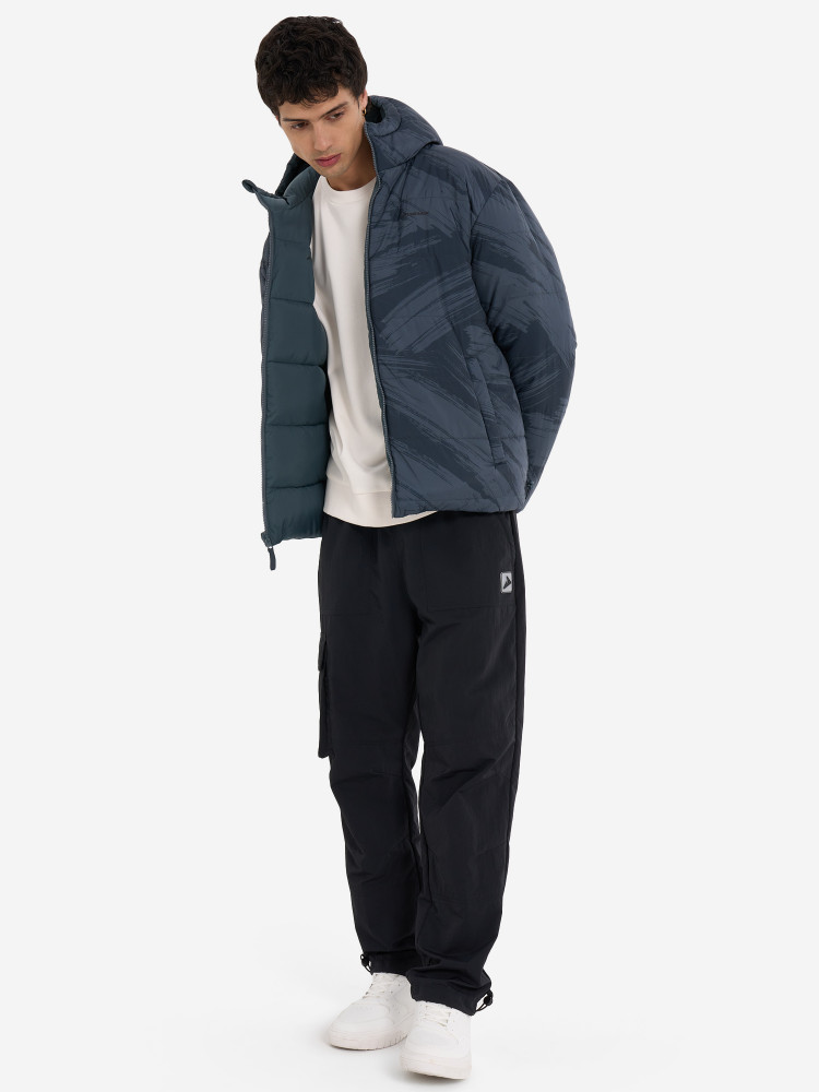 Куртка двусторонняя утепленная мужская - фото 7