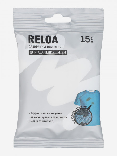Влажные салфетки для одежды Reloa