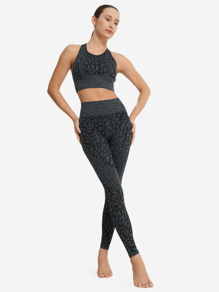 Легинсы женские HighFlow Yoga Seamless Gfx - фото 6