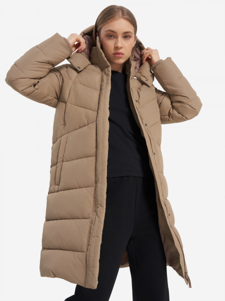 Пальто утепленное женское