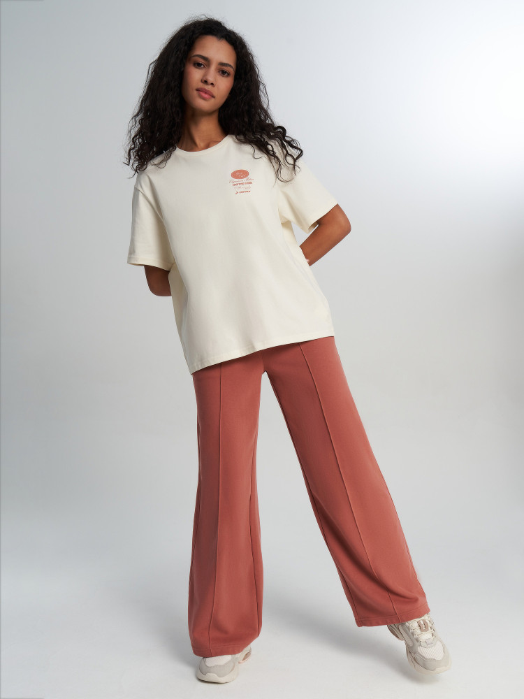 Футболка женская оверсайз - фото 4