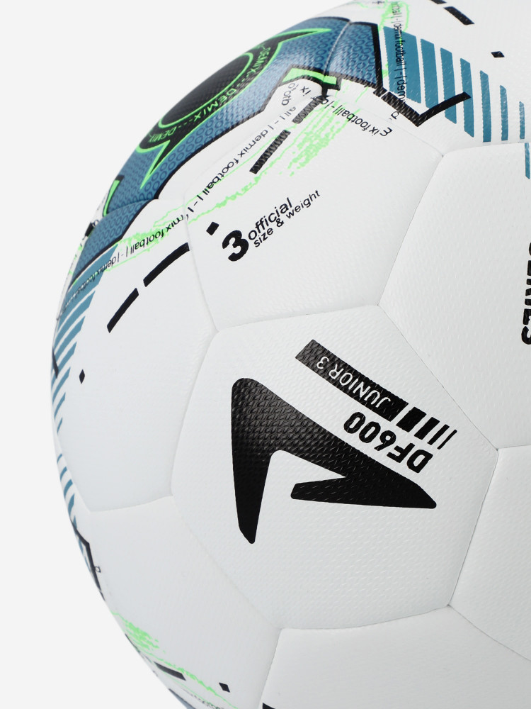 Мяч футбольный Demix DF600 Junior 3 Hybrid - фото 3