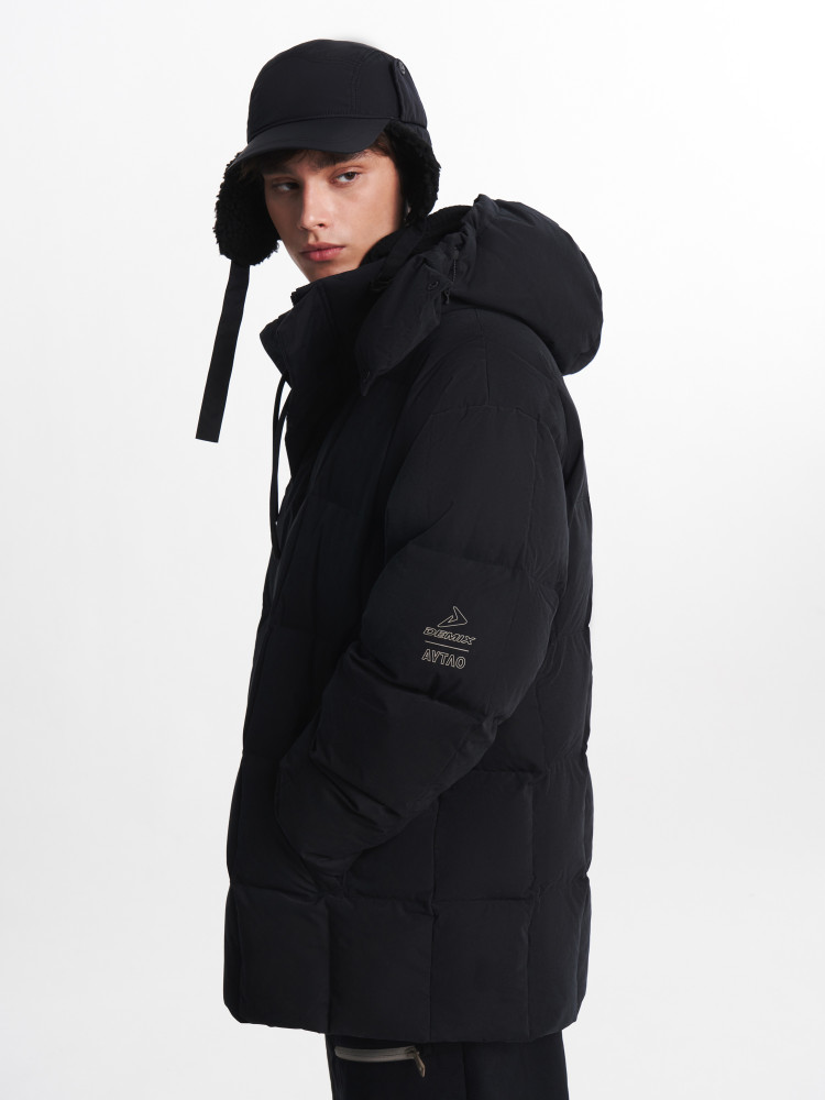 Пуховик мужской оверсайз Demix x AYTΛO - фото 3