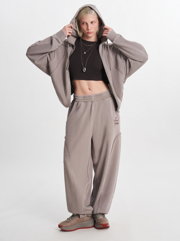 Брюки женские оверсайз Demix x AYTΛO - фото 2