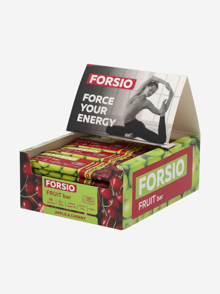 Фруктовый батончик Forsio с яблоком и вишней, 40 г - фото 2
