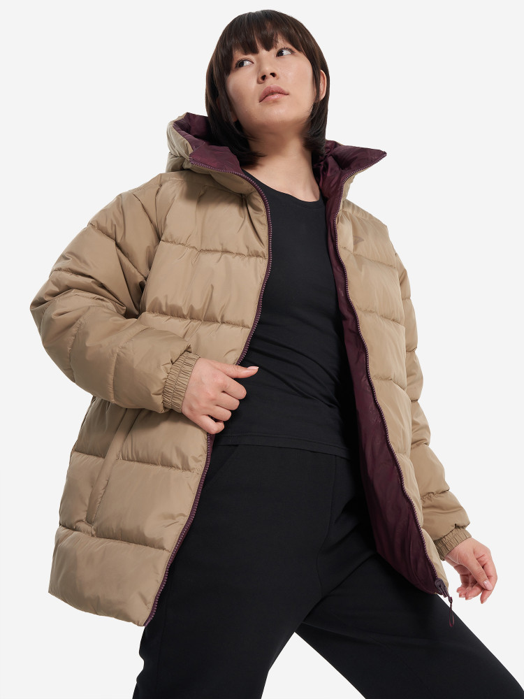 Куртка двусторонняя утепленная женская - фото 1