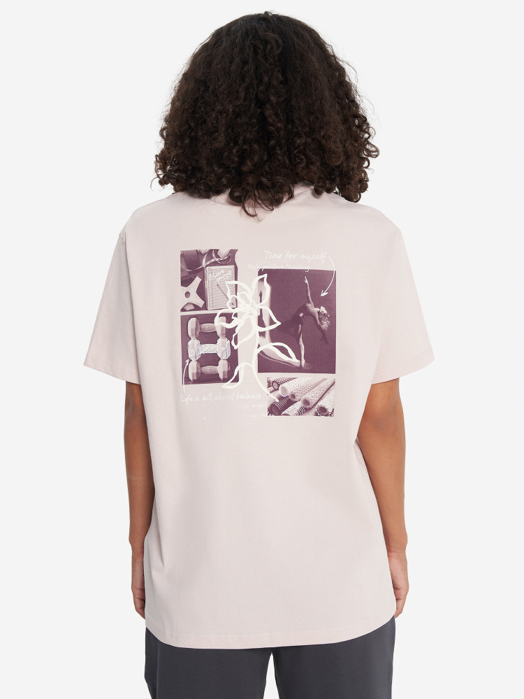 Футболка женская оверсайз - фото 3